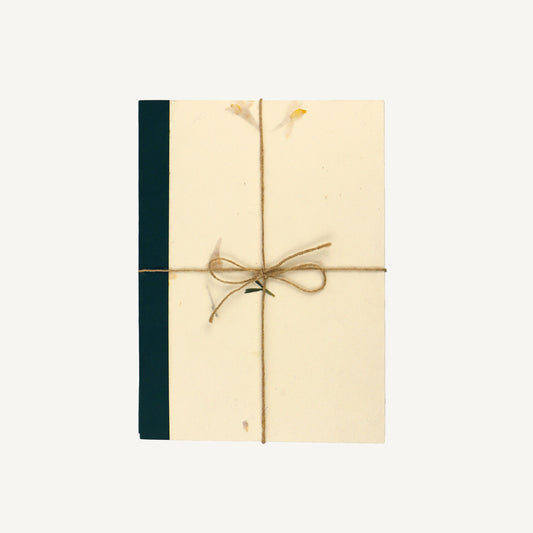 Medium Flower Lokta Paper Journal - Set of 3