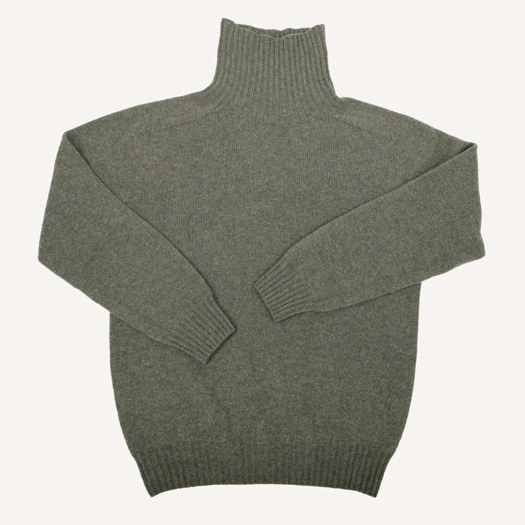 Moss Polo Neck Sweater