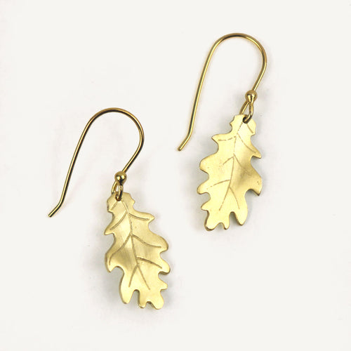 Oak Leaf Earrings
