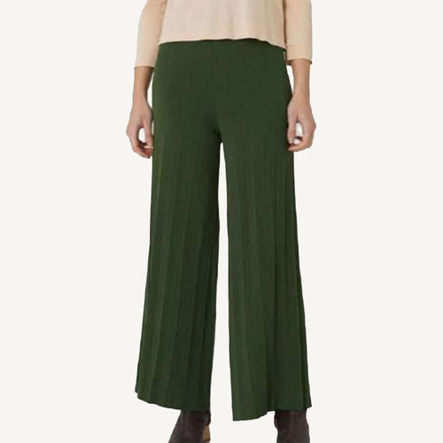 Knit Pleated Pant
