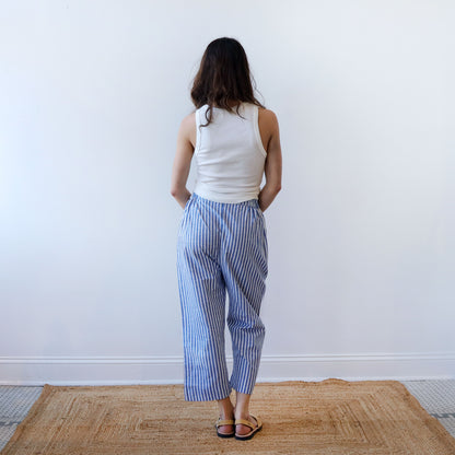 CA Pull On Pant - Blue Stripe