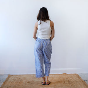 CA Pull On Pant - Blue Stripe