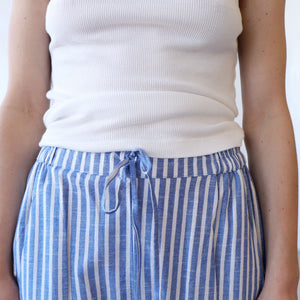 CA Pull On Pant - Blue Stripe