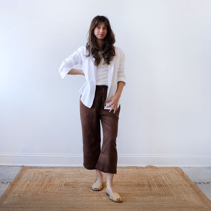 CA Pull On Pant - Chocolate Silk