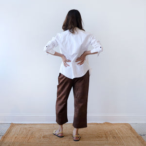 CA Pull On Pant - Chocolate Silk