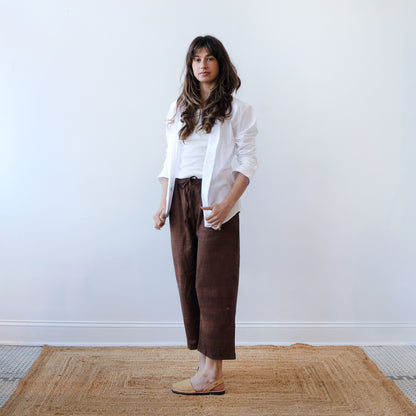 CA Pull On Pant - Chocolate Silk