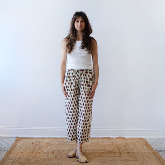 CA Pull On Pant - Rose