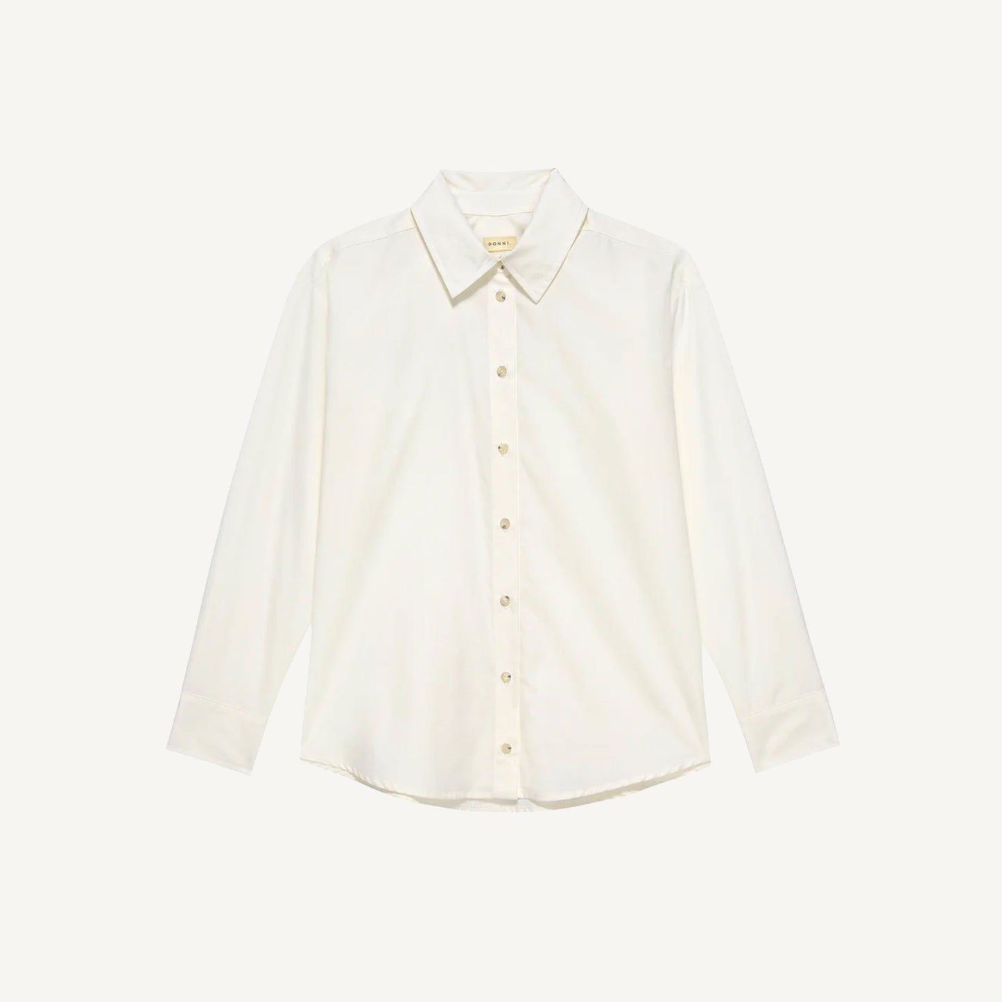 The Pop Button Down - Cream