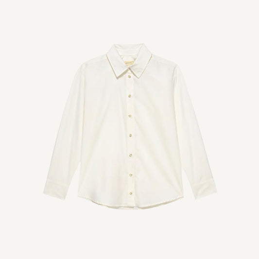 The Pop Button Down - Cream