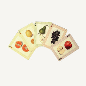 Watercolor Fruits Single Playing Card Deck