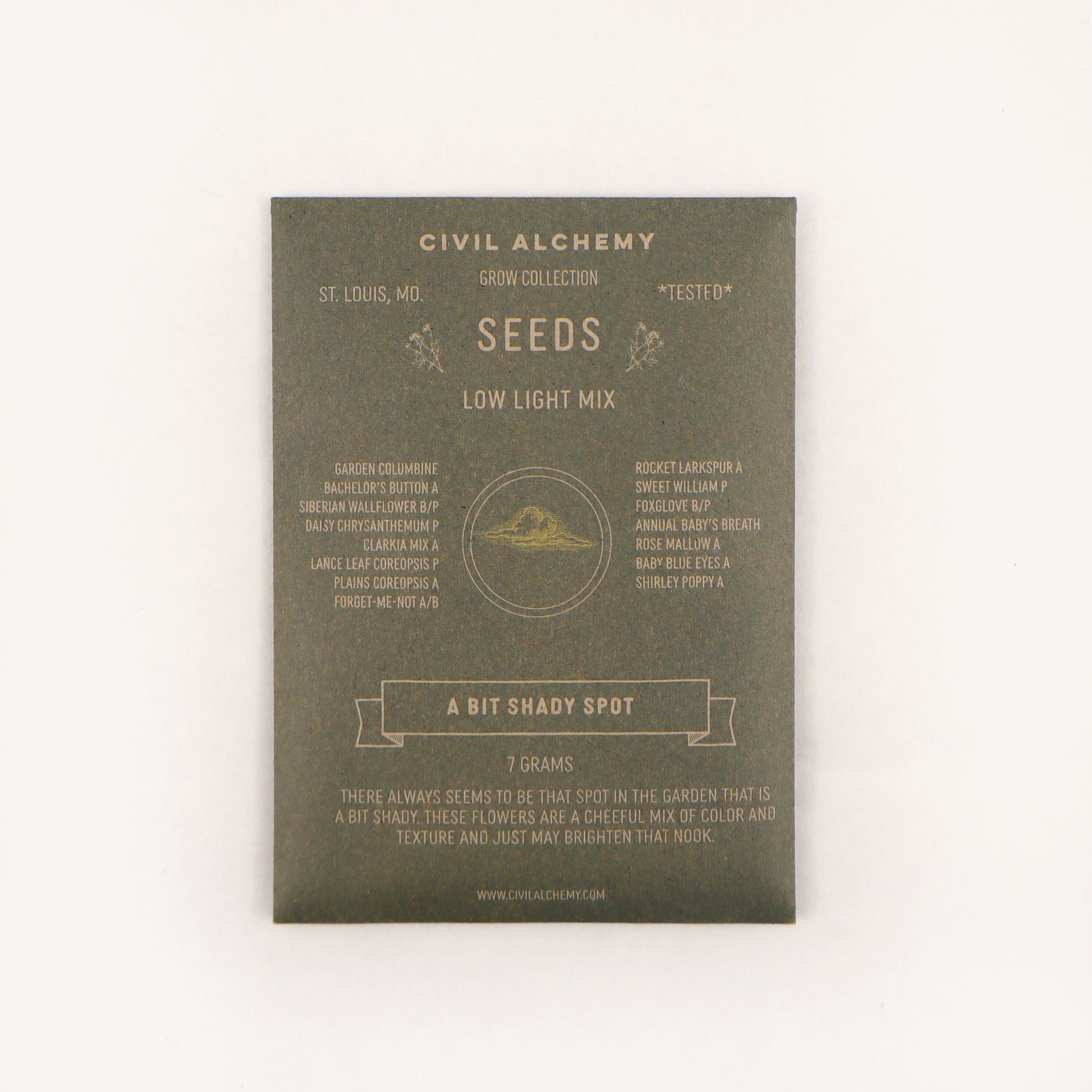 the seed inside the rose book Shade Seed Mix