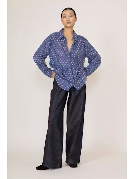Everything Shirt - Embroidered Butti Print