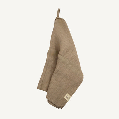 Vintage Linen Kitchen Towel - Natural