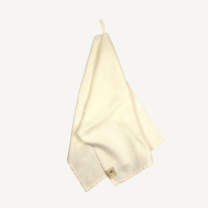Linen Tea Towel - White