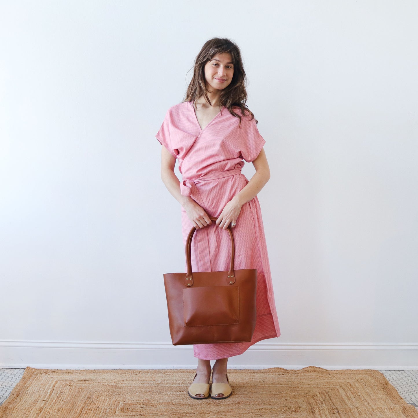 CA Wrap Dress - Sherbet