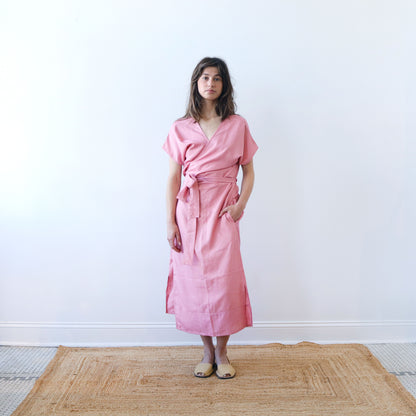 CA Wrap Dress - Sherbet