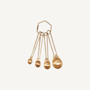 Brass Measuring Spoons Hexagon Ring