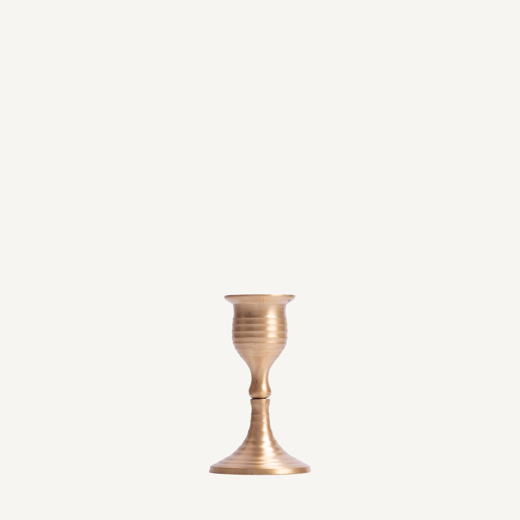 Brass Table Candle Holder - Small