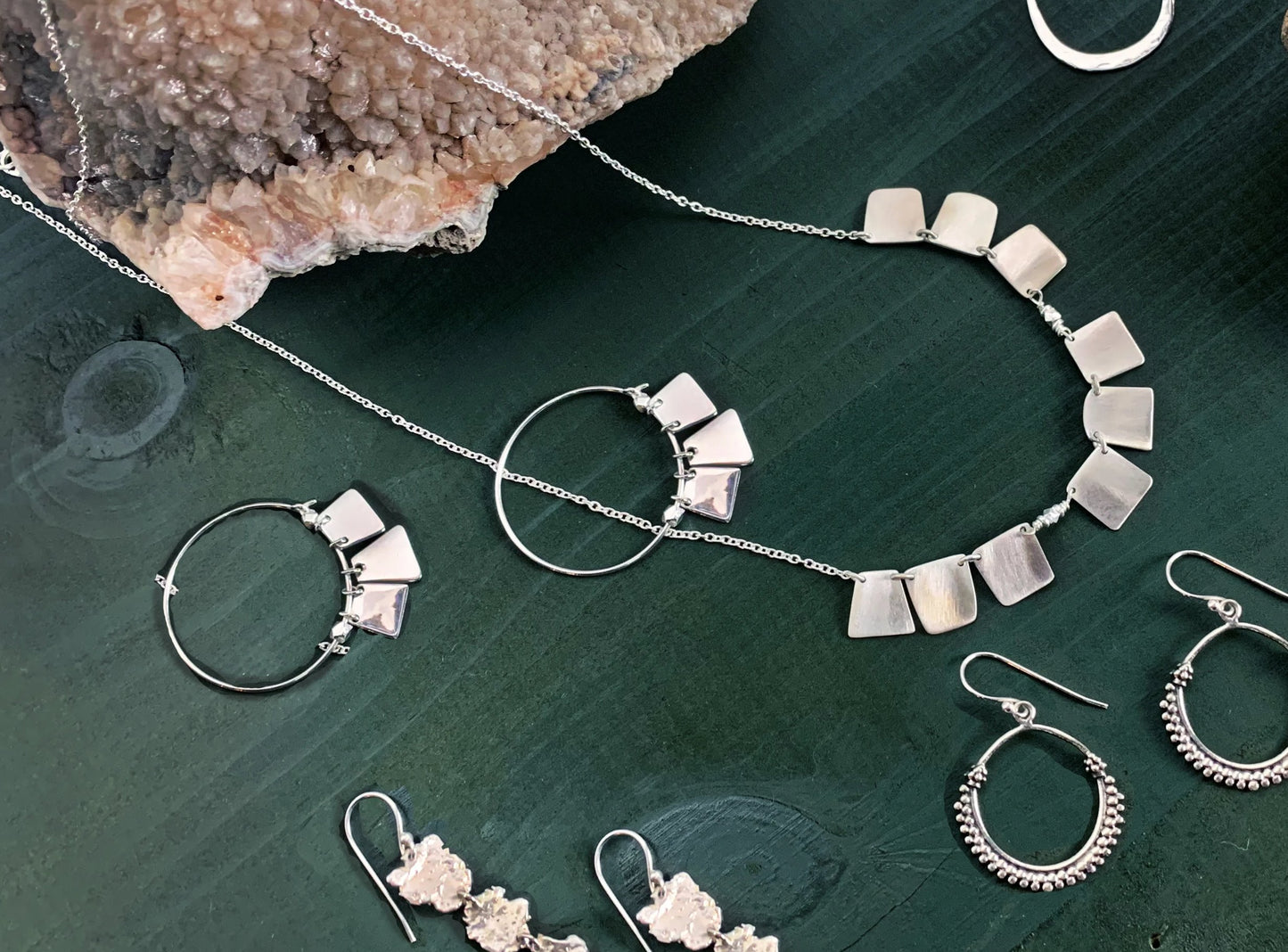 Page Hoop Earrings