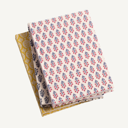 Block Print Hardbound Journal - Large
