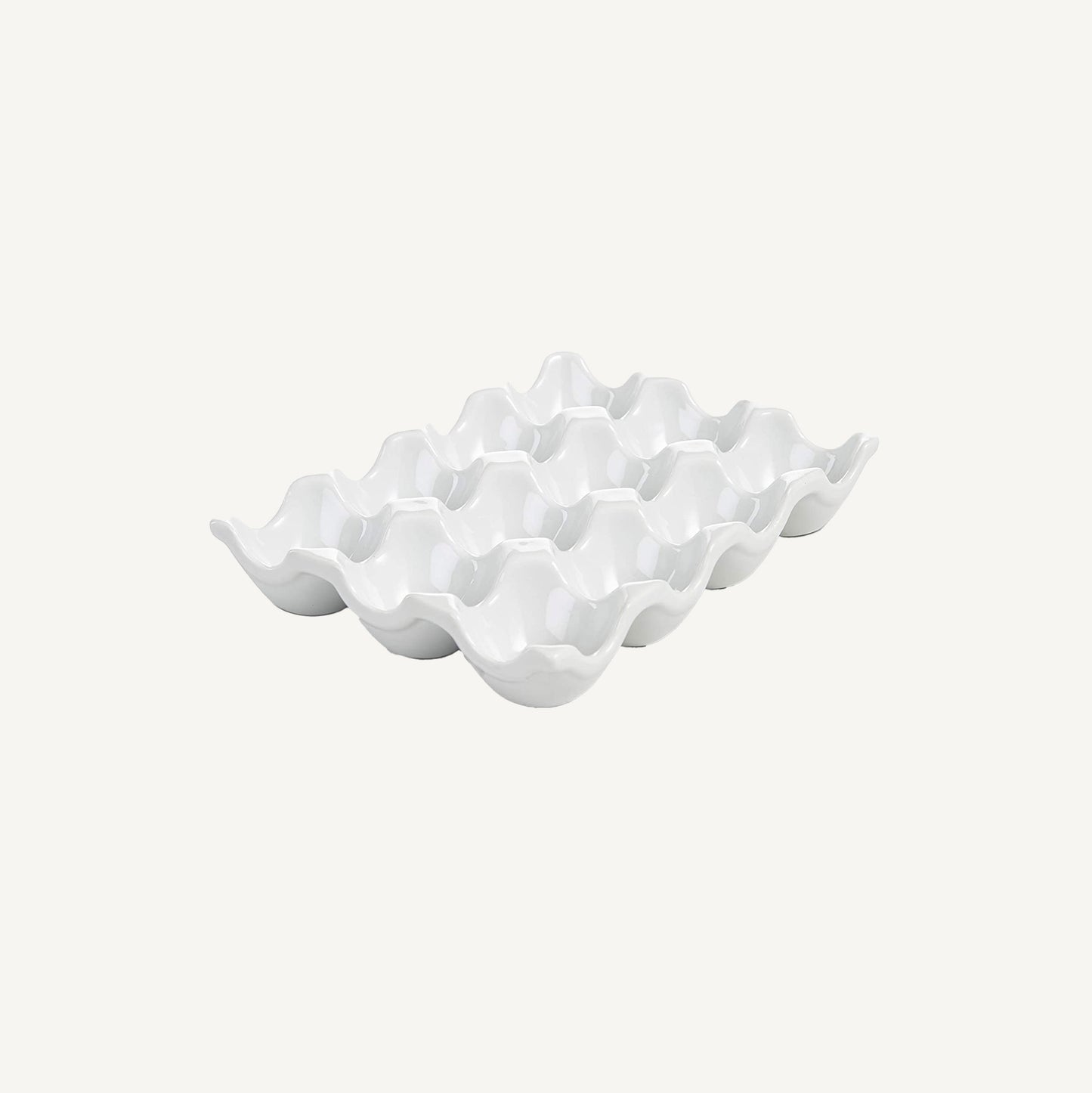 Porcelain Egg Crate