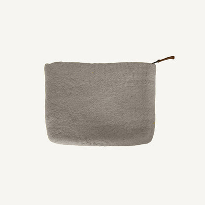 Wool Zipper Pouch