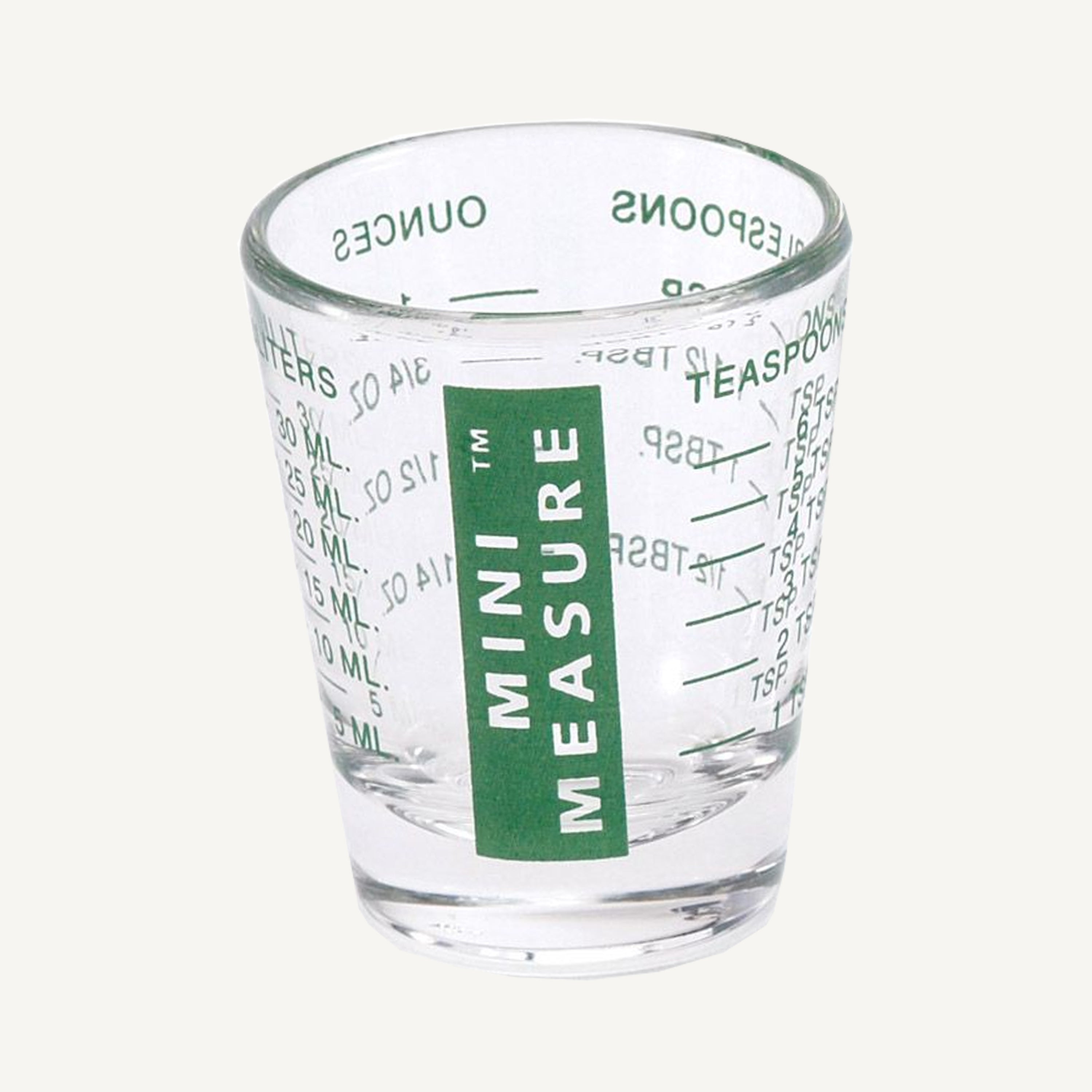 Mini Measure Shot Glass, Black - Fante's Kitchen Shop - Since 1906
