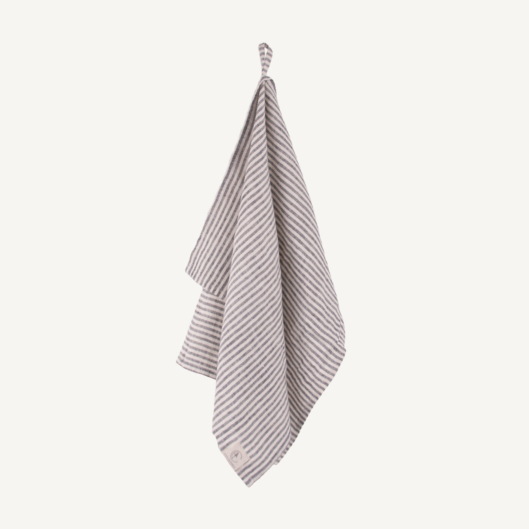 Linen Tea Towel - Striped