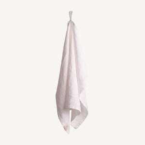 Linen Tea Towel - White
